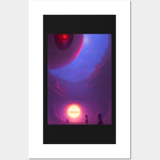 Copy of Copy of PEACEFUL AND WONDERFUL SPACE JOURNEY Posters and Art